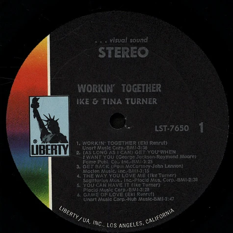 Ike & Tina Turner - Workin' Together