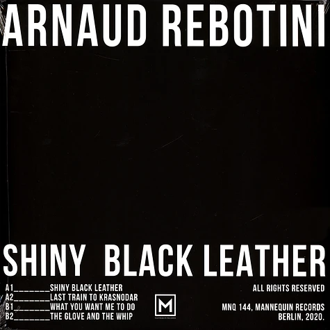 Arnaud Rebotini - Shiny Black Leather