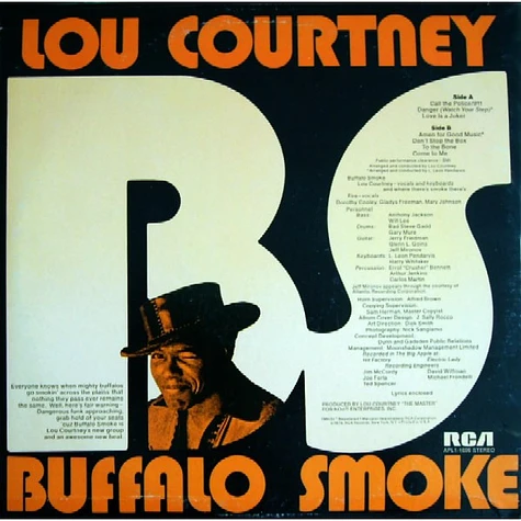 Lou Courtney / Buffalo Smoke - Lou Courtney / Buffalo Smoke