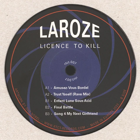 Laroze - Licence To Kill
