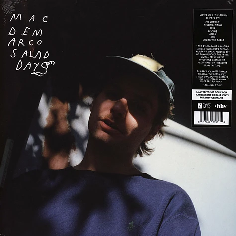 Mac DeMarco - Salad Days HHV Exclusive Transparent Cobalt Blue Vinyl Edition