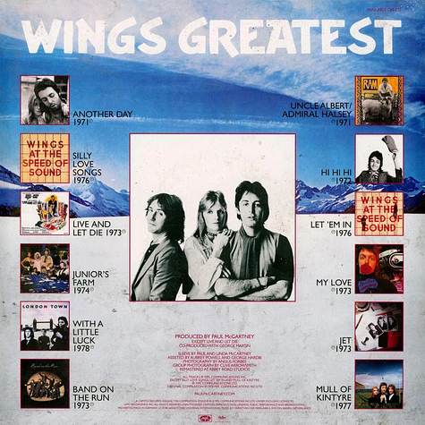 Wings - Wings - Greatest Limited Colored Vinyl Edition