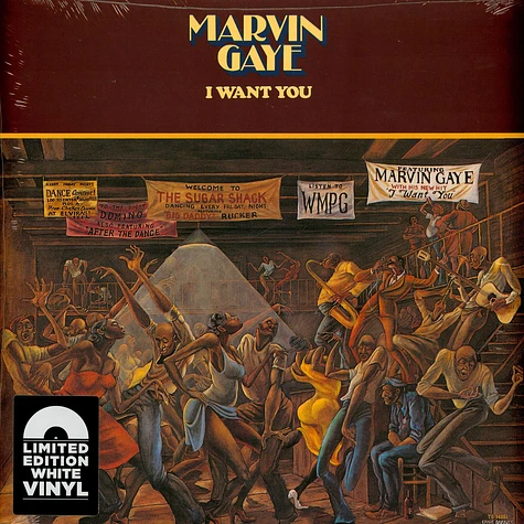 Marvin Gaye - I Want You Limited White Vinyl Edition