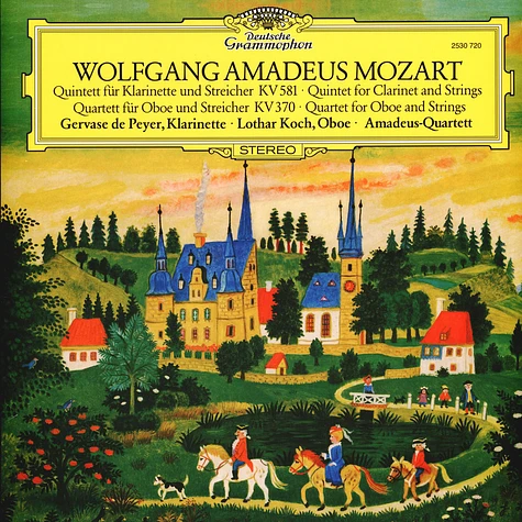 Wolfgang Amadeus Mozart - Quintett für Klarinette und Streicher KV 581 / Quartett für Oboe und Streicher KV 370