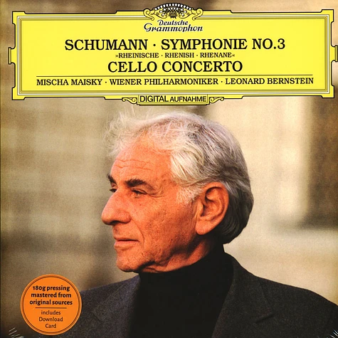 Bernstein / Wp / Maisky - Sinfonie Nr. 3 "Rheinische" + Cellokonzert