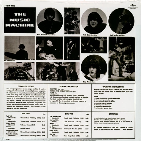 Music Machine,The - Turn On The Music Machine
