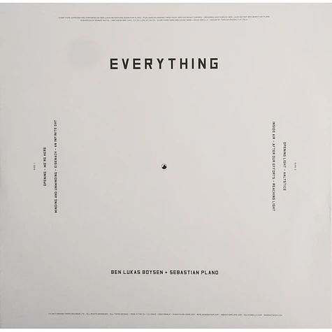 Ben Lukas Boysen + Sebastian Plano - Everything