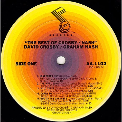 Crosby & Nash - The Best Of David Crosby And Graham Nash