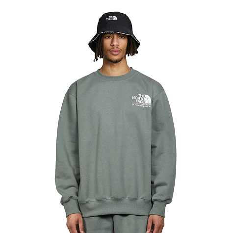 The North Face - Logo + Coordinates Crew Sweater