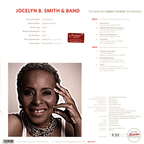 Jocelyn B. Smith & Band - Honest Song