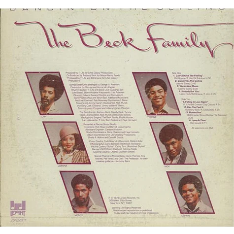 The Beck Family - Dancin' On The Ceiling