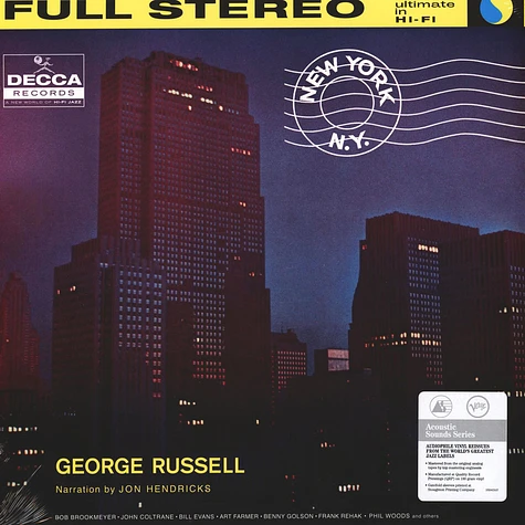 George Russell - New York, N.Y. (Acoustic Sounds)