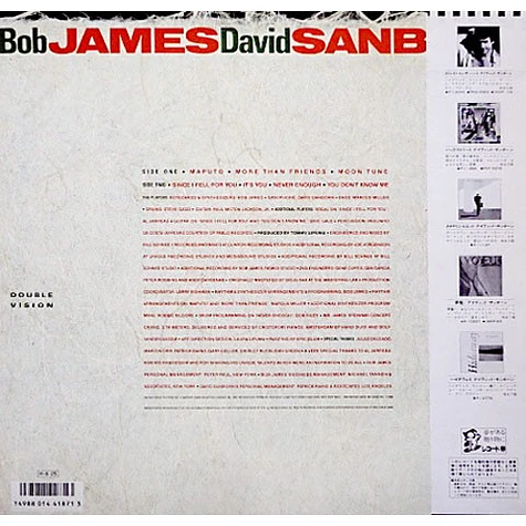 Bob James / David Sanborn - Double Vision