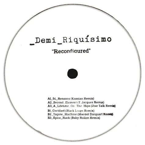Demi Riquisimo - Reconfigured
