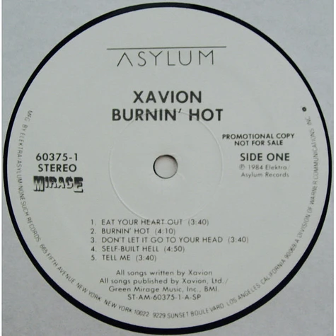 Xavion - Burnin' Hot