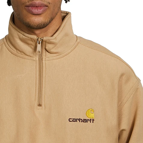 Carhartt WIP - Half Zip American Script Sweatshirt