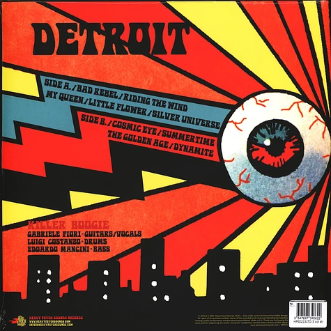 Killer Boogie - Detroit Multicolored Vinyl Edition