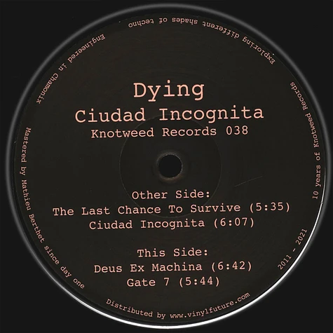 Dying - Ciudad Incognita