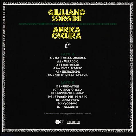 Giuliano Sorgini - Africa Oscura
