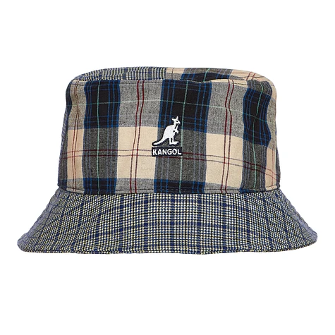 Kangol - Plaid Mashup Bucket Hat