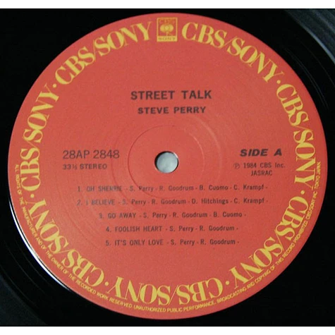 Steve Perry - Street Talk