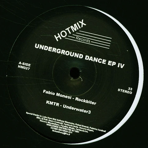 V.A. - Underground Dance Ep Iv