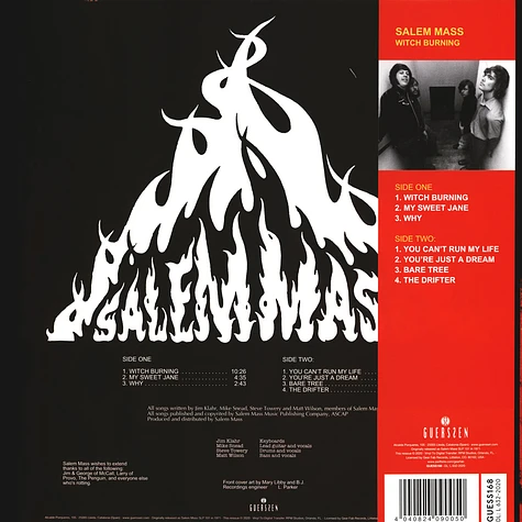 Salem Mass - Witch Burning Black Vinyl Edition