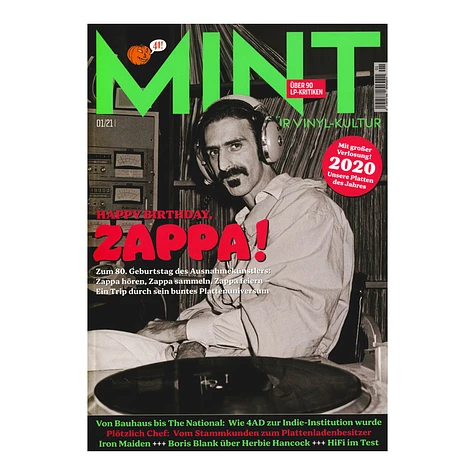 Mint - Das Magazin Für Vinylkultur - Ausgabe 41 - Januar 2021