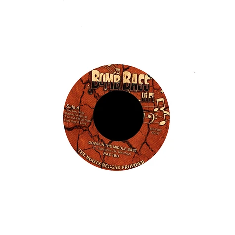 Ras Teo / Lone Ark Riddim Force - Down In The Middle East / Dub