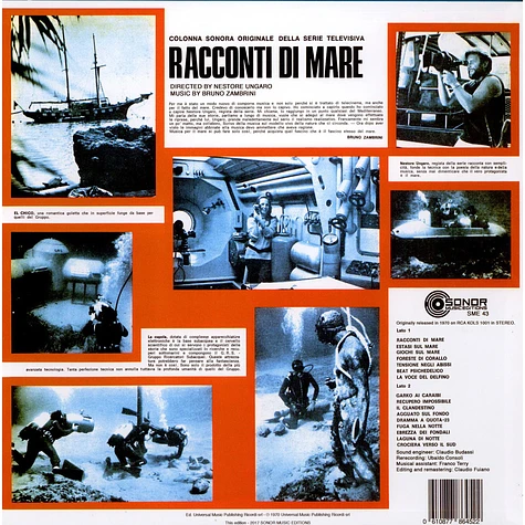 Bruno Zambrini - Racconti Di Mare (Colonna Sonora Originale Della Serie Televisiva)