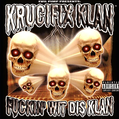 Krucifix Klan - Fuckin' Wit Dis Klan White & Red Vinyl Edition