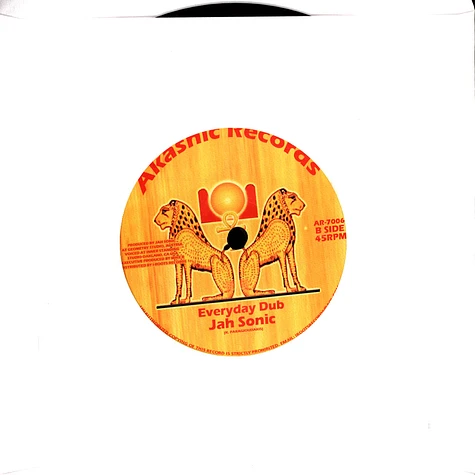 Ras Amlak / Jah Sonic - Everyday / Dub