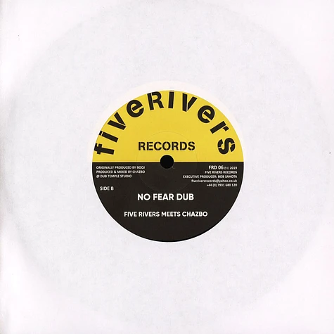 Ras Amlak / Chasbo - Have No Fear / Dub