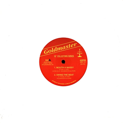 Goldmaster All Stars , Gary James / Alton Ellis, Goldmasters Allstars - Rumplestiltskin, Honeymoon / Mouth A Massy, Swing The Beat