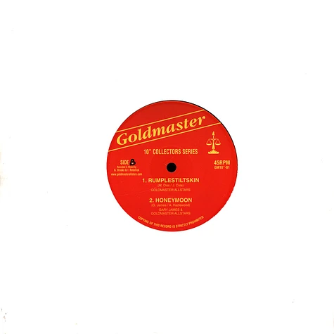 Goldmaster All Stars , Gary James / Alton Ellis, Goldmasters Allstars - Rumplestiltskin, Honeymoon / Mouth A Massy, Swing The Beat