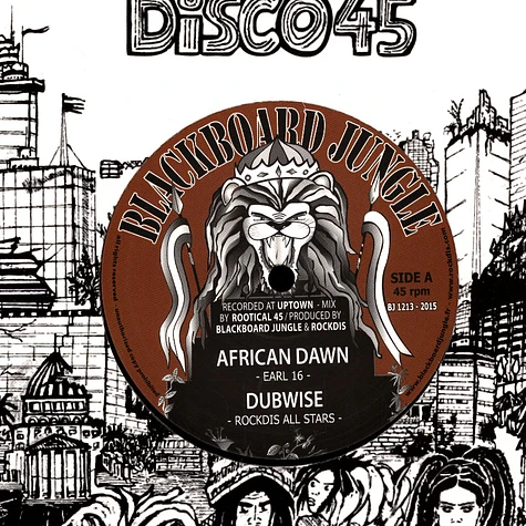 Earl 16, Rockdis / Murray Man, Rockdis - African Dawn, Dubwise / Back Way, Version