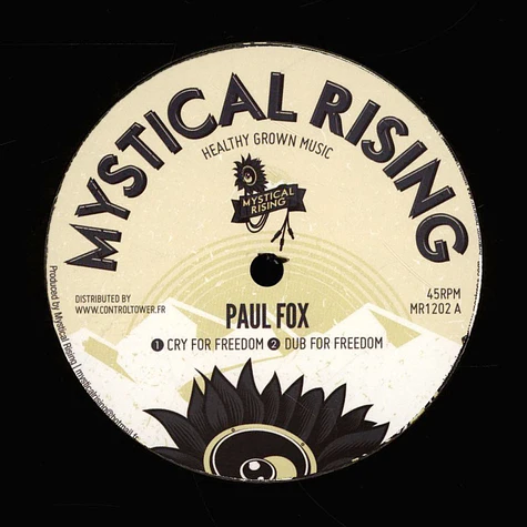 Paul Fox / Julien Wolff - Cry For Freedom, Dub / Road To Zion Horn Cut, Dub, Melodica