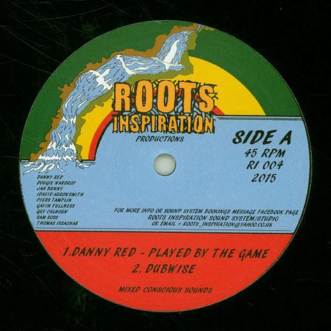 Danny Red / Piers Tamplin, I David - Played By The Game, Dub / Sac Xut, Melodica Version