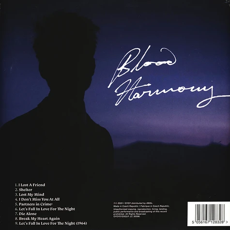Finneas - Blood Harmony Opaque Blue Vinyl Edition