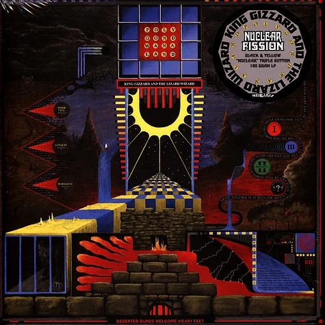 King Gizzard & The Lizard Wizard - Polygondwanaland Colored W/ Yellow Splatter Vinyl Edition