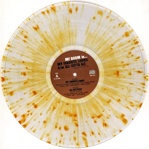 MF DOOM - My Favorite Ladies Orange Vinyl Edition