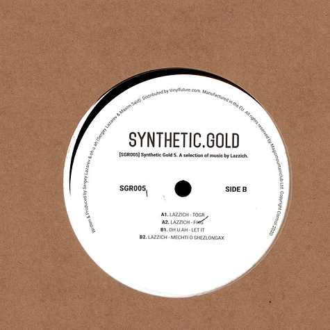Lazzich &Oh.U.Ah - Synthetic Gold 5