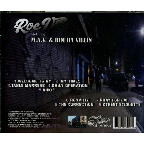 Raticus Feat. M.A.V. & Rim Da Villin - Rocville