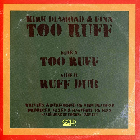 Kirk Diamond - Too Ruff