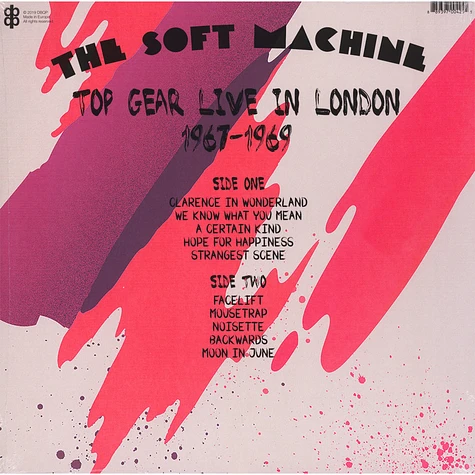Soft Machine - Top Gear Live In London 1967-1969