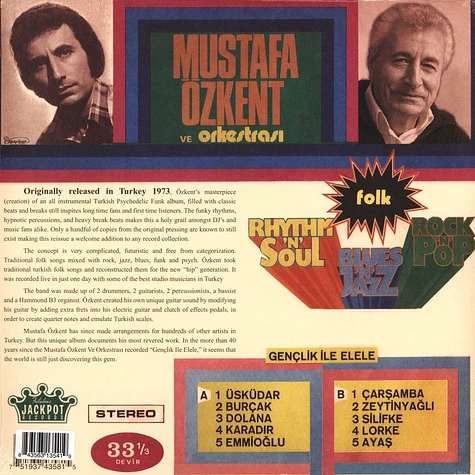 Mustafa Özkent - Genclik Ile Elele HHV Exclusive Green Vinyl Edition
