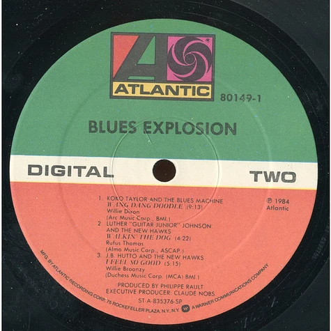 V.A. - Blues Explosion - Vinyl LP - 1984 - US - Original | HHV