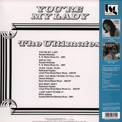 The Ultimates - You're My Lady