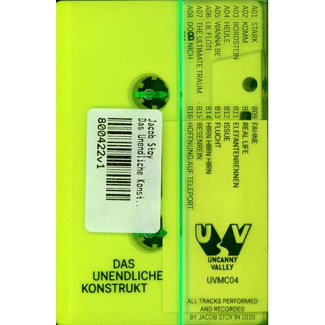 Jacob Stoy - Das Unendliche Konstrukt