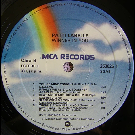 Patti LaBelle - Winner In You